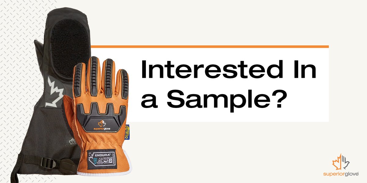 FastenalCanada's tweet image. Found the glove you’ve been searching for but want to make sure it’s 100% right?
#SuperiorGlove has a sample program that lets you do just that. Reach out to your local Fastenal rep on how to get your hands on a free sample!
