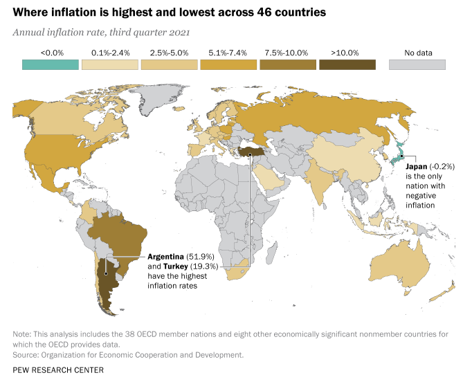 ianbremmer's tweet photo. Global inflation, mapped https://t.co/0PG8YVmFLG