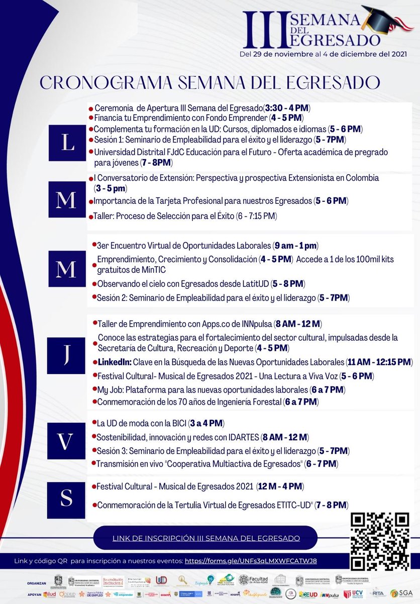 Egresados Universidad Distrital tweet media