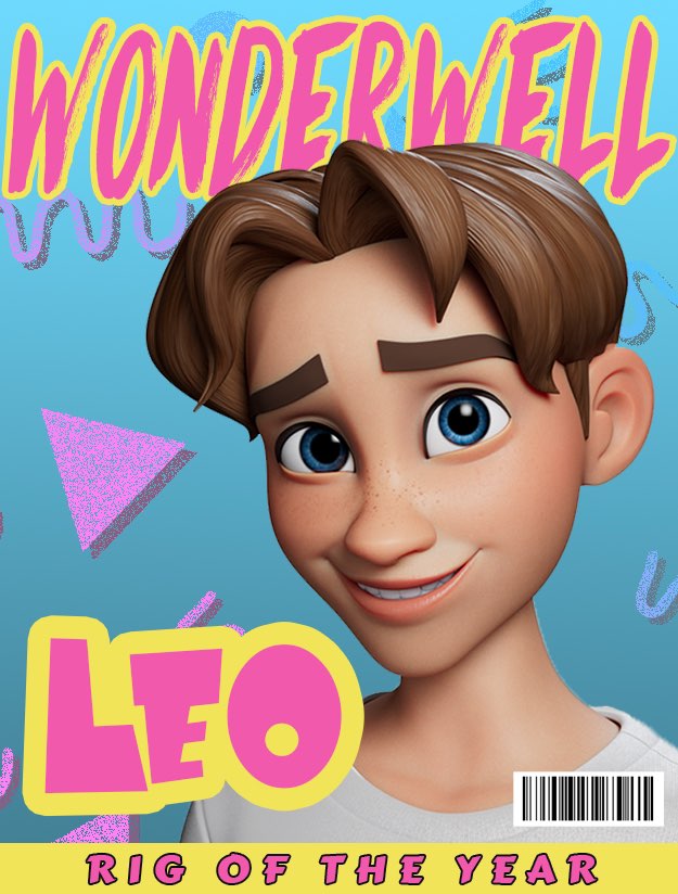 WonderWell_St's tweet image. We are so happy to finally announce that our rig’s name is Leo!!! Start picking out your shot ideas for him 😉 Pre orders of Leo will be open around Christmas!

Lighting and rendering by Diana Lee Graphic design by @artofrobert Pose by @TaylorGessler 
#cganimation #3Danimation