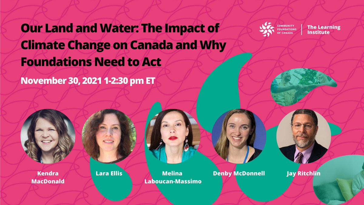 TOMORROW - The climate crisis is having devastating effects on our land. Foundations have an important role to play in climate action, now more than ever. On November 30th join us with Impact United:
buff.ly/3H7APoZ