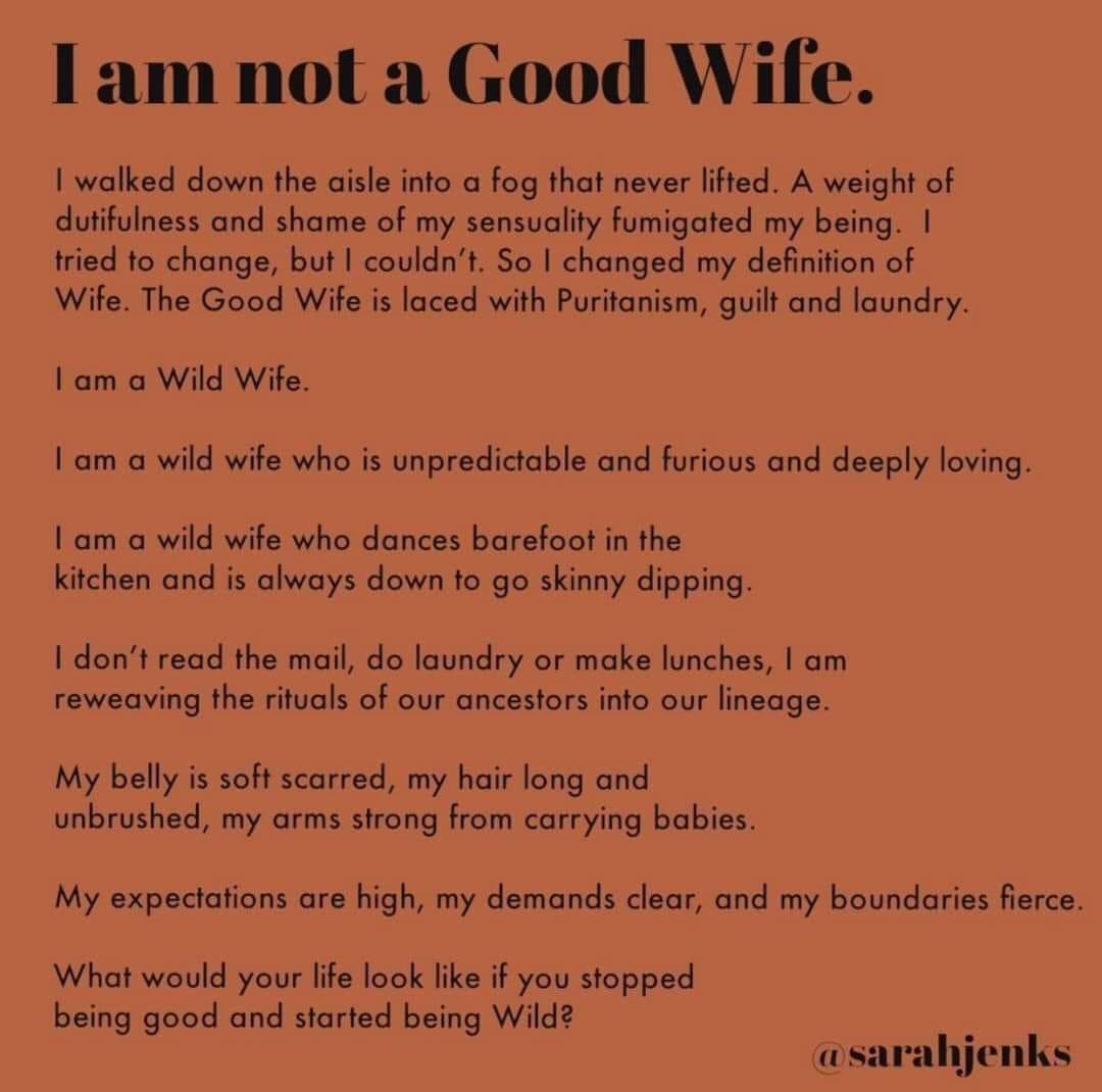 StarGazrEmpress's tweet photo. I am a wild wife 💫
.
#StarGazer #empress #wild #wombman #goodwife #mother #grandrising #TimeToAlign💫 #sovereign #barefoot #free #happymonday https://t.co/juuYxKYAaV