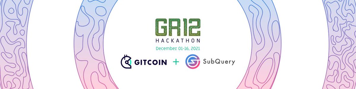 SubQueryNetwork's tweet photo. 💥GR12 Hackathon Kickoff - Happening *NOW*💥

Earn bounties via our Hackathon with @gitcoin!

⬇️
https://t.co/tGxGwn9qgo https://t.co/EDCoaZE18w