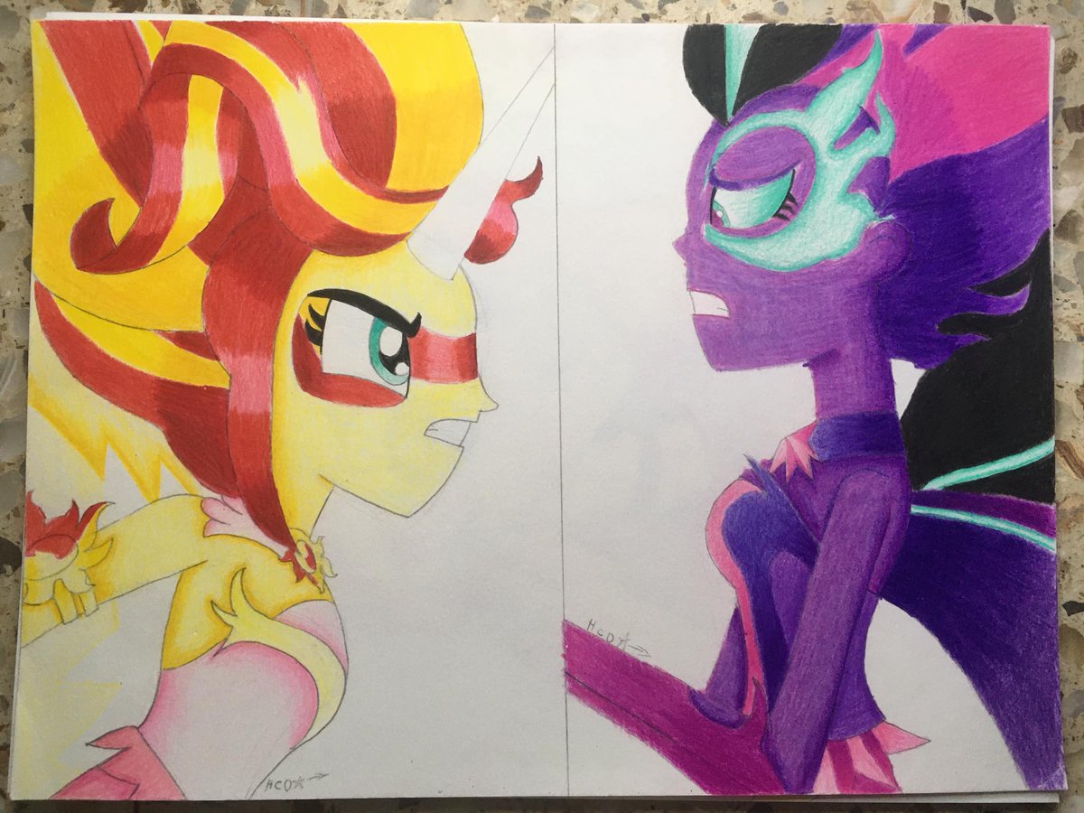 CorlyColor's tweet photo. My Little Pony Equestria Girls: Sunset Shimmer vs Midnight Sparkle
#mlp #mlpeg #mylittlepony #mylittleponyequestria #mylittleponyfanart #mylittleponyequestriagirlsfanart #mlpfanart #mlpegfans #sunsetshimmer #mlpsunsetshimmer #mlpegsunsetshimmer #sctwi #midnightsparkle https://t.co/90dHnxMrKb