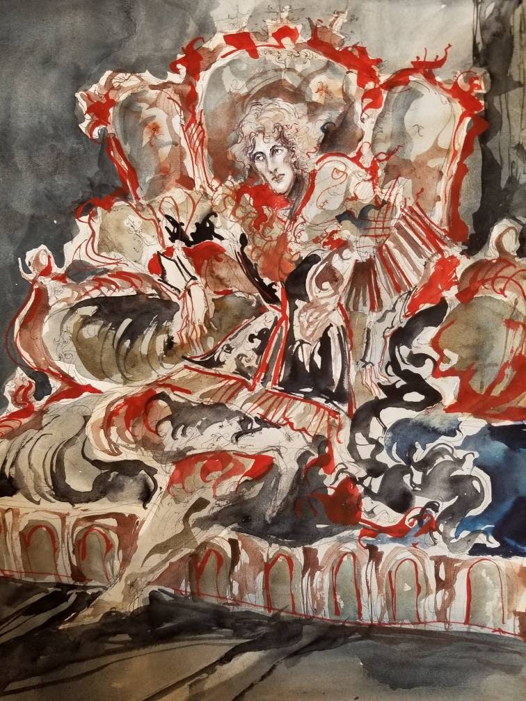 Epstudiodesign's tweet photo. Excited to share the latest addition to my #etsy shop: The Baron Original #Painting #Surreal Knight Pre #Raphaelite Gentleman #Renaissance #Victorian #Apollo #Mythic Folklore #Fantasy #Male Figure #Art https://t.co/nS9sQf5mxw https://t.co/KPa6XU6tiD