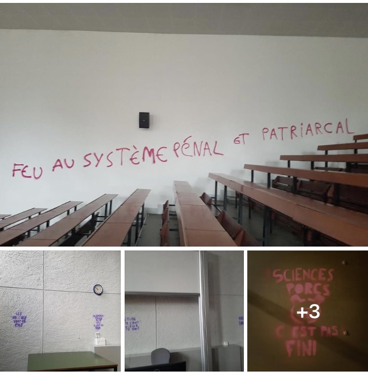 PierreLouisHue's tweet photo. On nage en plein délire. Je n’imagine même pas ce que sont devenues les conditions d’enseignement et de débat dans mon propre IEP... #sciencespogrenoble #IEPG https://t.co/JrLCljNBNu