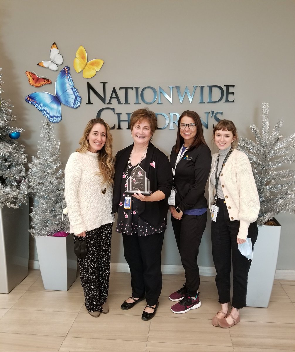 So honored and humbled to receive the Outstanding Business Partner Award from <a href="/DelawareAreaCC/">DelawareCareerCenter</a>. <a href="/PharmTechDACC/">LDeMent</a> &amp; <a href="/DACC_Careers/">Lisa-Marie Reinhart</a> make it easy to assist students. <a href="/alealiarnold/">Amber Leali Arnold</a>, Ashley &amp; Nichole are the stars of <a href="/NCHCareers/">Nationwide Children's Hospital Careers</a>. They always say YES to students! #TogetherWeCan