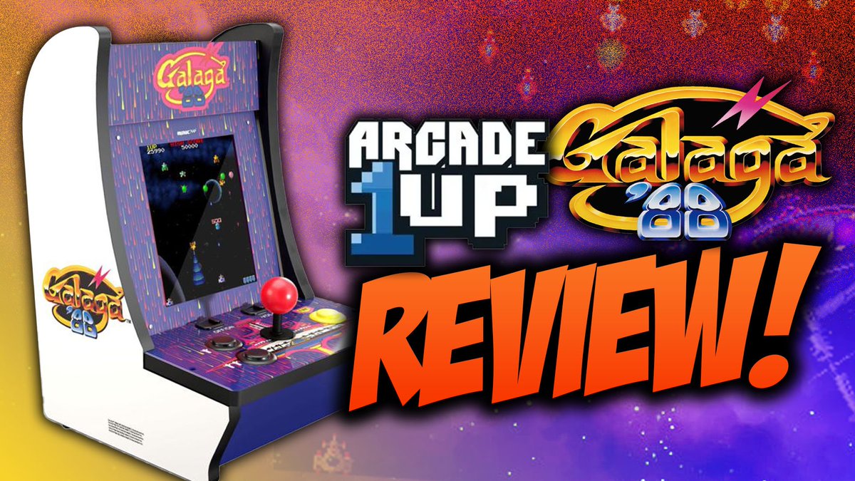 PDubsArcadeLoft's tweet photo. Latest #YouTube #Review we look at the #Arcade1up #Galaga88 #Countercade.  Worth the $76 I paid for through @HSN ? #Galaga #Arcades #Arcade @arcade_1up #VideoGames #RetroGames #RetroGaming #RetroGamer 

Watch: https://t.co/l1FJS5N9Bl https://t.co/uDD5xqtvCz