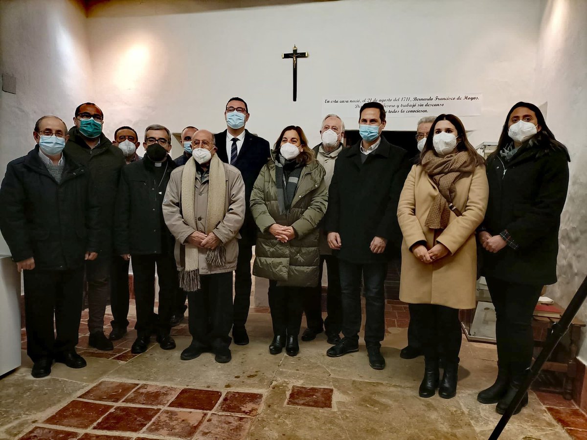 Dip_Va's tweet photo. El diputado,@javiglezvega, participa, en #Torrelobatón en la inauguración oficial de la Casa Natal del Padre Hoyos https://t.co/ba9vXmEpfy