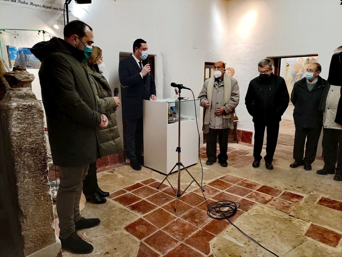 Dip_Va's tweet photo. El diputado,@javiglezvega, participa, en #Torrelobatón en la inauguración oficial de la Casa Natal del Padre Hoyos https://t.co/ba9vXmEpfy