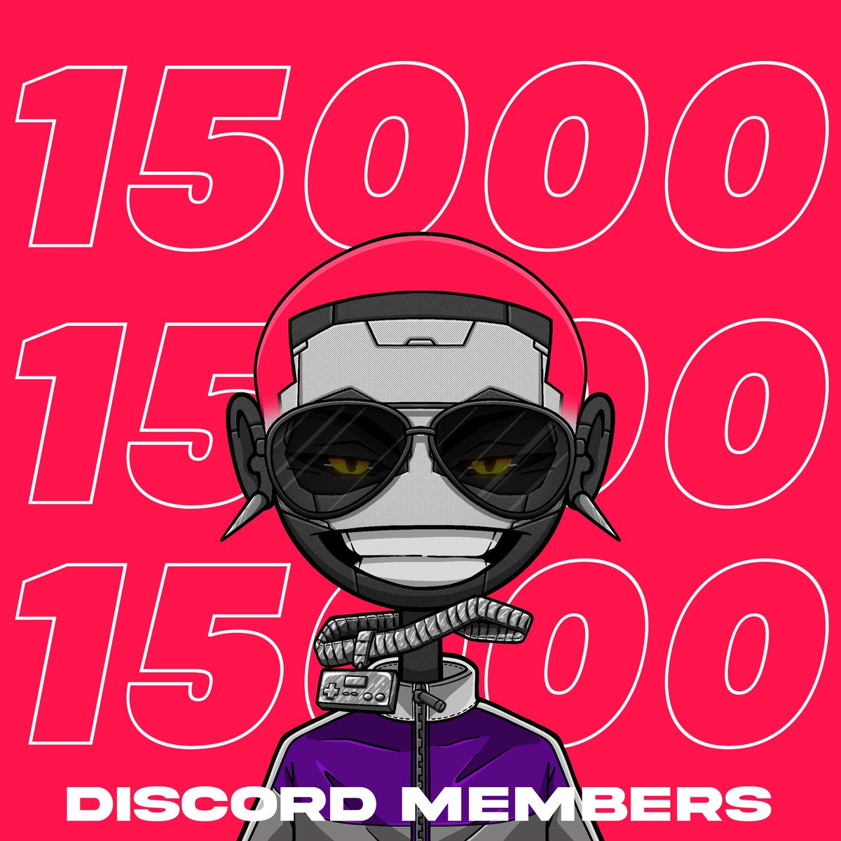 We hit 15k discord members yesterday…😈🌎 Our community is becoming something very special! 

(We just hit 20k members as I am making this post😅) #MENACEWORLD