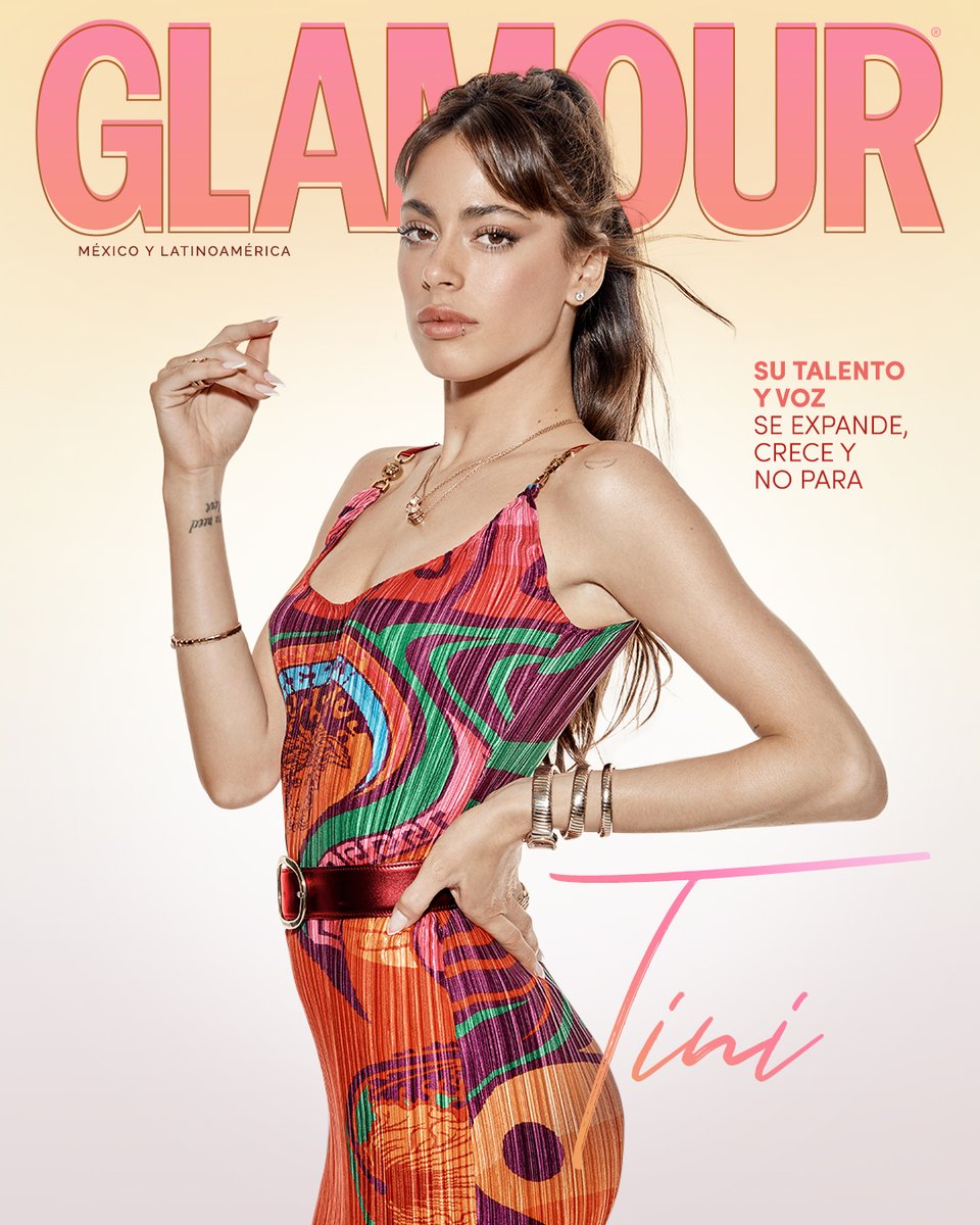 GlamourMex's tweet photo. ‘Me emociona conocerme a través de mi música’: @TiniStoessel es nuestra portada de fin de año, conoce más de ella aquí 👉🏼 https://t.co/BrjowEVCI3 https://t.co/VSB9nI5vH5