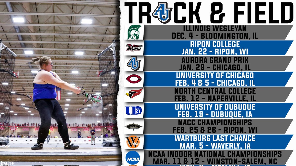 Aurora University Cross Country/Track & Field tweet media