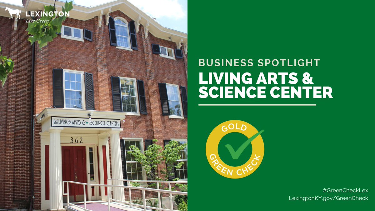 livegreenlex's tweet photo. You could say @livingart has going green down to a science! π They were certified as a bronze #GreenCheckLex business in 2017 & upped their standing to gold in 2021. Their green efforts include an on-site rain garden & using reusable dishware. β‘οΈ https://t.co/hsHnO2QMlI https://t.co/uDLp92hLNi