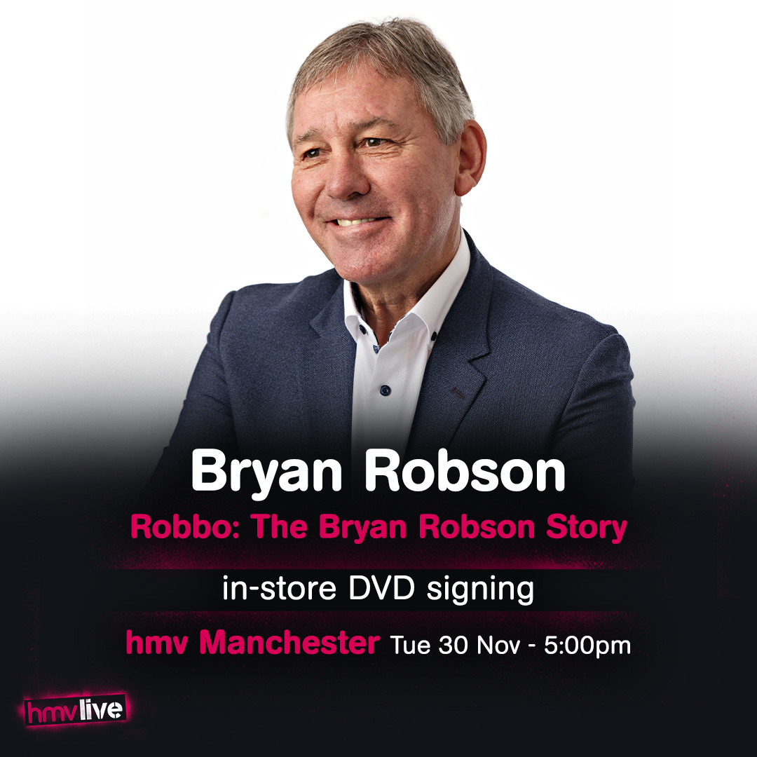 EVENT UPDATE Following recent guidance, face coverings are now required to be worn in all stores in England and will be required during our @bryanrobson DVD signing Full Details:ow.ly/xPQ750GYwYC