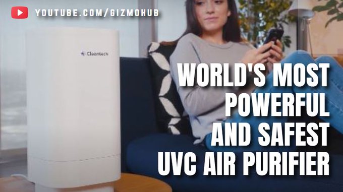 cleantech uvc air purifier