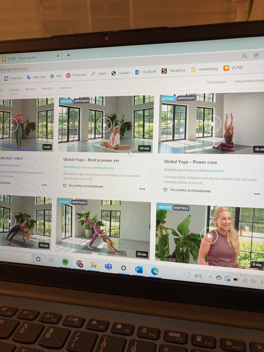 Found my new hobby from Zone sports🙏 With the affordable membership of the student union @metkaweb I got a sport pass which gave me an access to many instructed classes, 4 different gyms, a free account to Yogobe and much more…🧘‍♀️🏋️‍♀️⛹️‍♀️🤸‍♀️  <a href="/MetropoliaBiz/">Metropolia Business School</a> #Metropolia #Metka