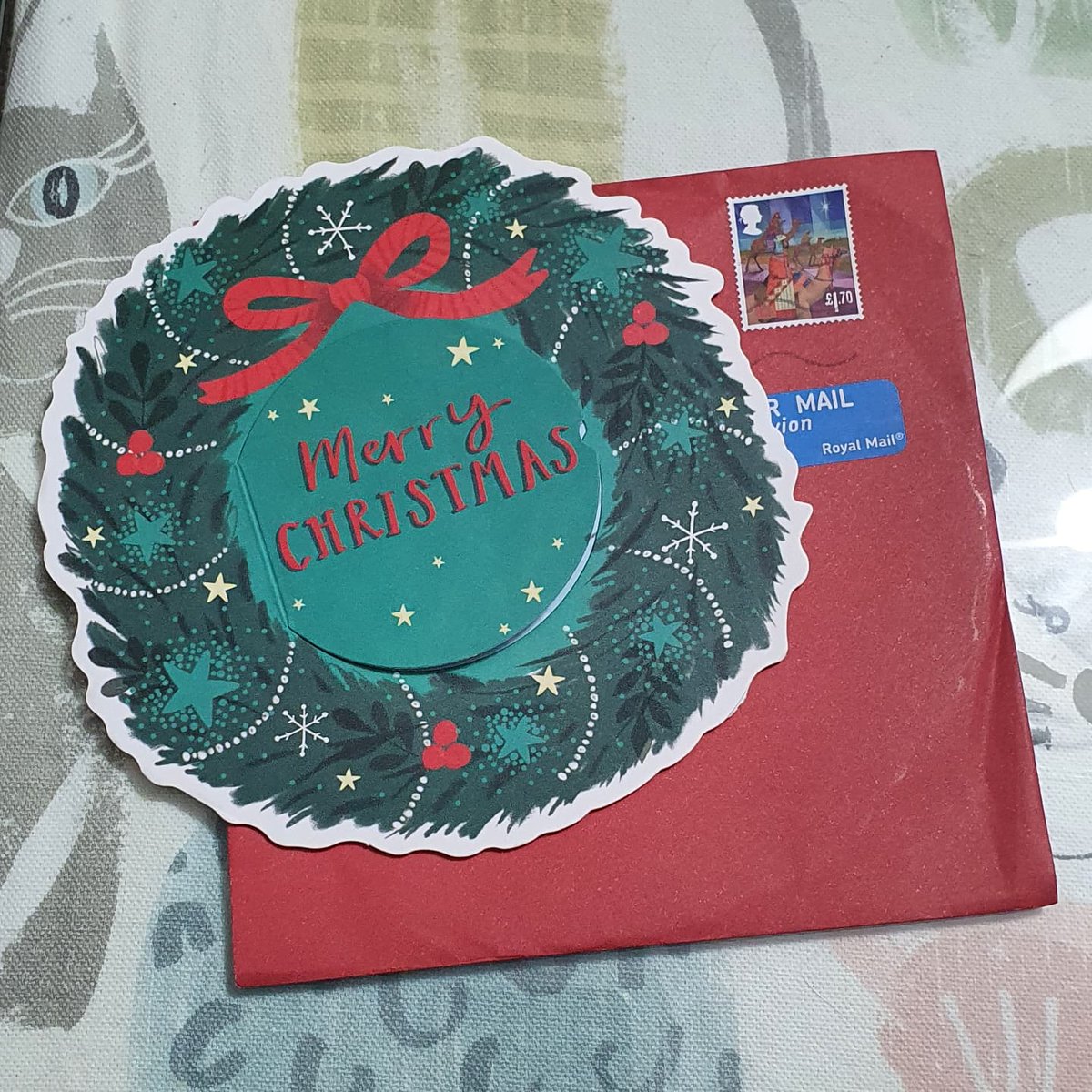 HarLe_o3o's tweet photo. Me ha llegado la primera postal navideña de este año ☺ (¿puede ser más adorable? ❤). Gracias @kotifiesta 😘❣
•
#postal #card #christmas #navidad #cute #kawaii #lovely #loveit #christmasiscoming #meencanta #correopostal #mademehappy #feliz #thanks #gracias #merrychristmas https://t.co/m8zt5U3TPa
