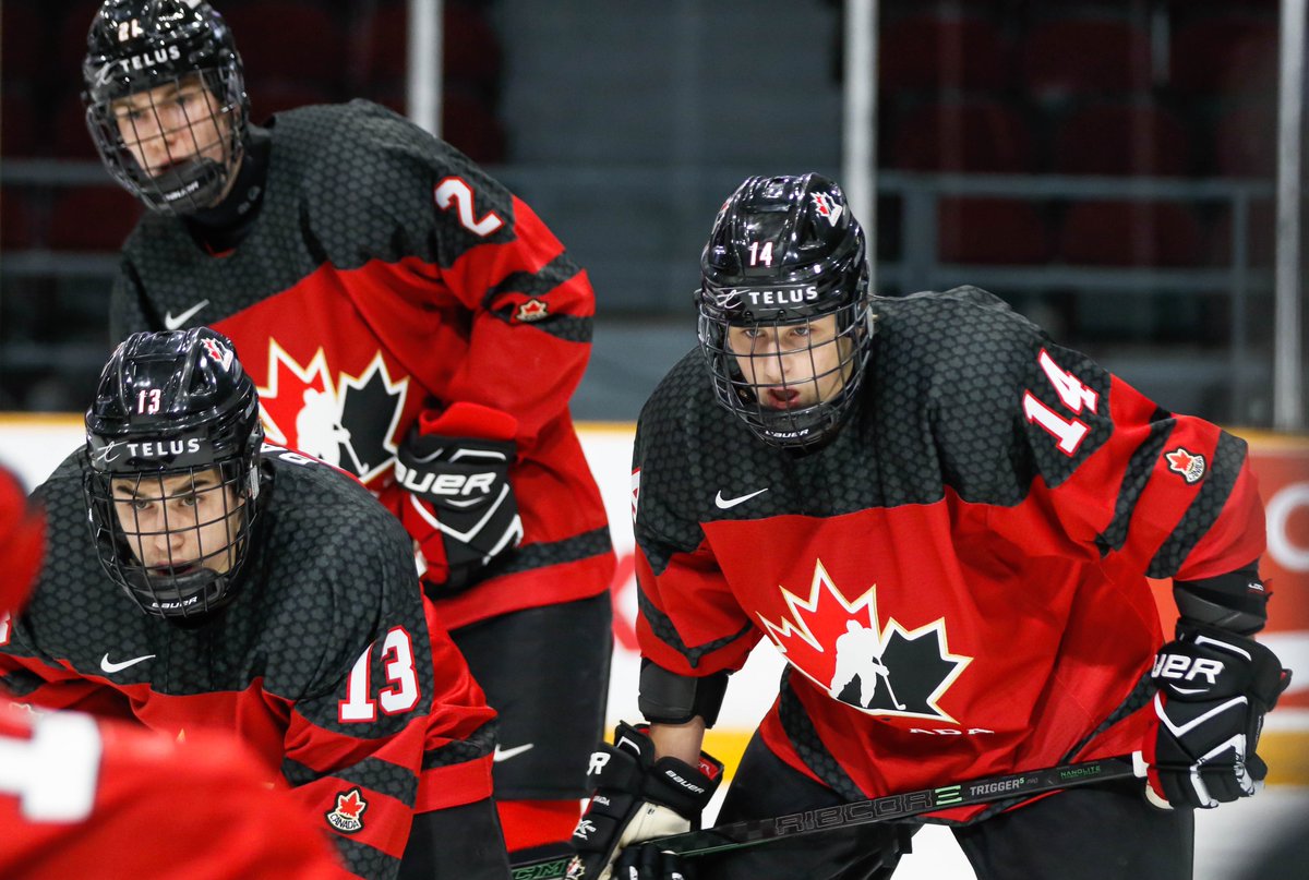 Looking good in the <a href="/HockeyCanada/">Hockey Canada</a> jersey, Beau! 🇨🇦

#CapitalCityChallenge

 📸 <a href="/joshkim_/">Josh Kim</a>