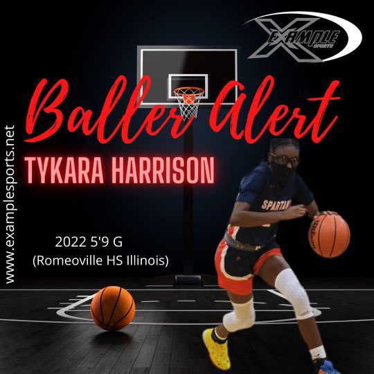 🚨Baller Alert: 2022 5’9 G Tykara Harrison (Romeoville HS Illinois) had 2 great games going for 25pts 6rebs 4stls and 20pts 4rebs and 3ast in a Win! #ExampleStrong #JustWork