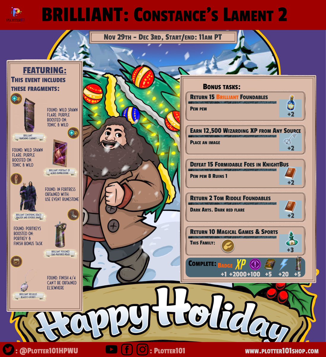 Plotter101HPWU's tweet image. Sorry for the late delivery.
#wizardsunite #plotter101