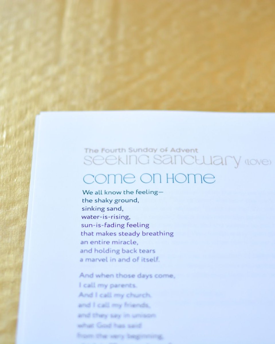 HolyTrinityBuff's tweet image. "Is there anything more healing
than an open door? 
If you’re seeking sanctuary, 
if the waters are rising—
listen. 
It may be hard to hear,
but God is always saying,
'Come on home.'”

— from “Come on Home” by Rev. Sarah Speed | @sanctifiedart #closetohome #Advent2021