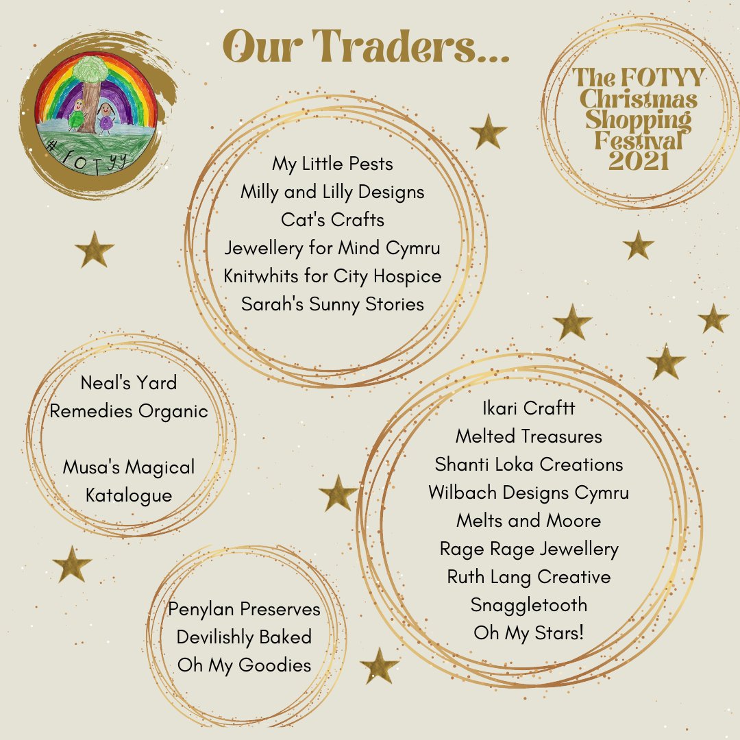 FriendsofTYY's tweet photo. Have you got your tickets for the shopping festival yet?

Look at these terrific traders!!

https://t.co/G7dXxGDNQY

#FOTYY #FOTYYChristmas #FOTYYChristmasShopping #ShopLocal #SupportIndependent https://t.co/JUTbaFvRnl