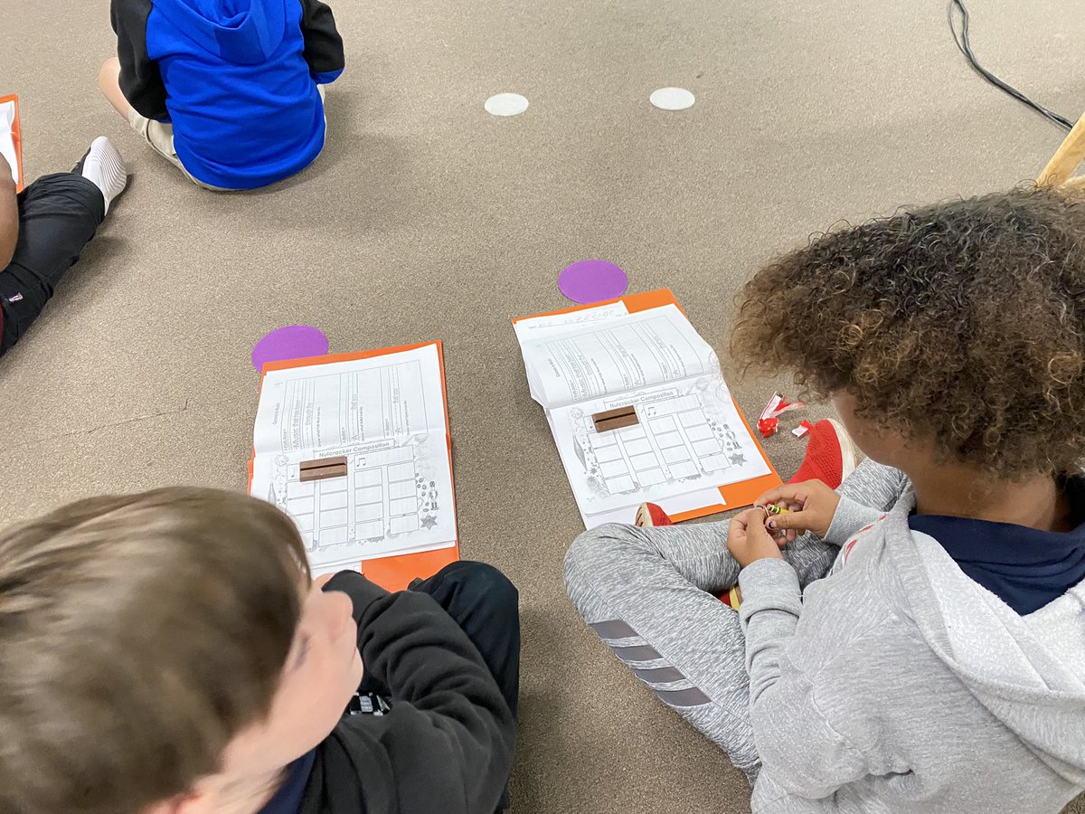 TBK8BengalMusic's tweet photo. 2nd Grade is focusing on how a beat can be divided into multiple sounds! Showing off our knowledge in delicious ways! #GiveMeABreak #KitKat #MusicIsMath @TurnerBartelsK8 @HCPS_Music https://t.co/ksN6yUuSo4