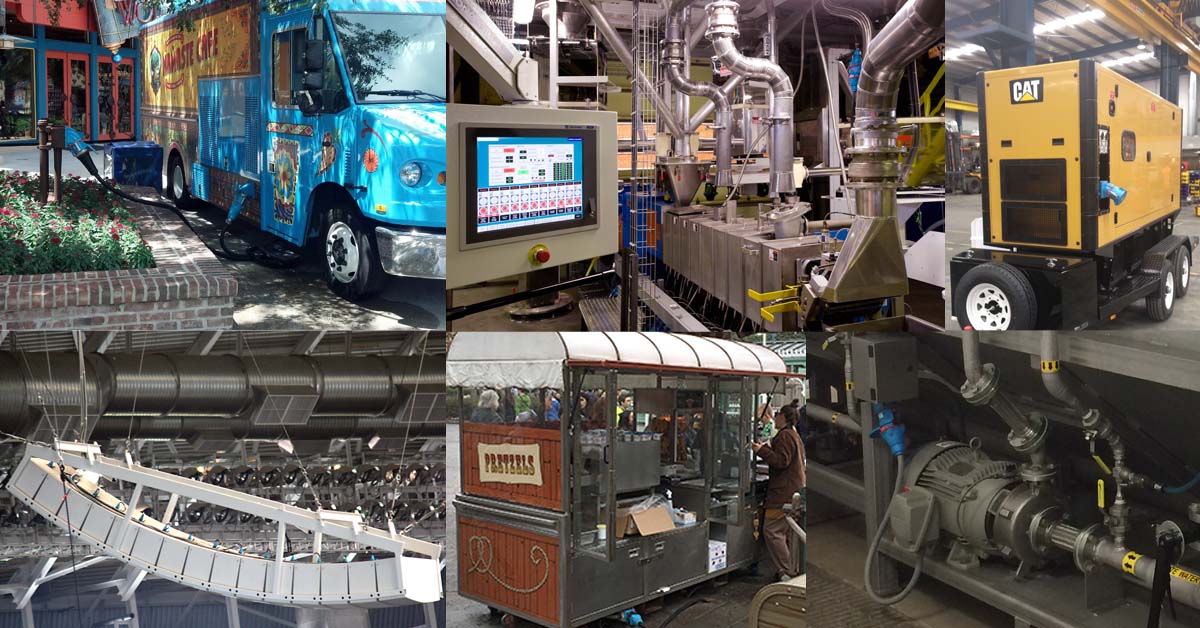 Look for the Blue! MELTRIC Switch-Rated plugs and receptacles are a part of many industries and applications. We're there to keep production going with reduced downtime and repair. Can you find the blue plug in these pictures? Visit bit.ly/3qg0FBn to learn more.
