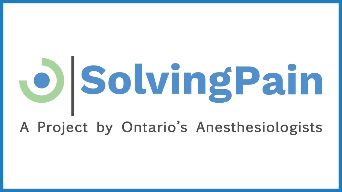 Canadian Anesthesiologists' Society (@casupdate) on Twitter photo Have you explored SolvingPain.ca yet? Launched by <a href="/ON_Anesthesia/">Ontario's Anesthesiologists</a> this guide to perioperative pain management best practices covers over 50 procedures. See how you can improve pain management while helping to fight the 🇨🇦 opioid epidemic.
SolvingPain.ca Have you explored SolvingPain.ca yet? Launched by <a href="/ON_Anesthesia/">Ontario's Anesthesiologists</a> this guide to perioperative pain management best practices covers over 50 procedures. See how you can improve pain management while helping to fight the 🇨🇦 opioid epidemic.
SolvingPain.ca