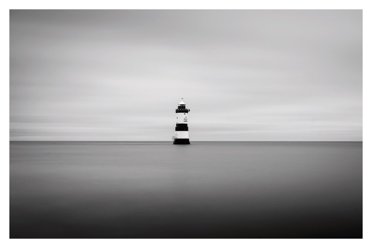 Trwyn Du Lighthouse. Penmon Point. Anglesey. #Lighthouse #Anglesey #penmonpoint #wales #cymru #fineartphotography #longexposure #seascape #blackandwhitephotography @visitwales