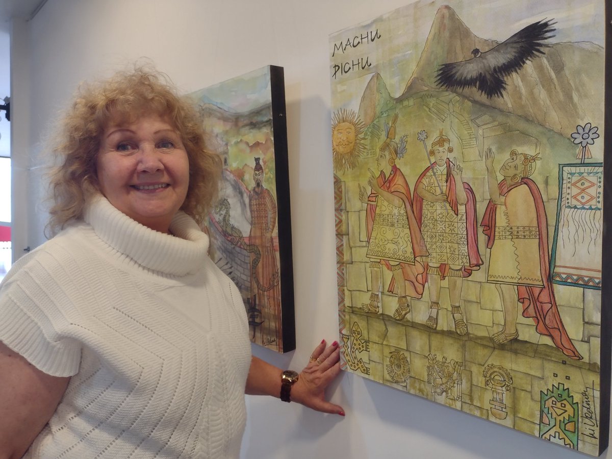 Desde hoy en la Tienda <a href="/LosGallegos/">Los Gallegos</a> de Luro esq. San Juan podés disfrutar de las obras de <a href="/LidiaUrdinez/">Lidia Urdinez</a> " Destinos con misterios" <a href="/CulturaMGP/">Cultura Mar del Plata</a> <a href="/SorrentinoCM/">Carlos Sorrentino</a> #arte #acuarelas