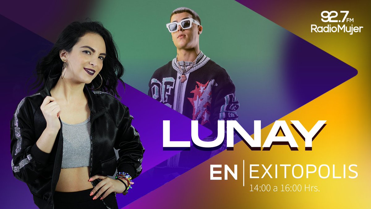 RadioMujer927FM's tweet photo. En unos minutos comienza #Exitopolis con @luzmalz y tendremos en vivo en nuestra cabina a @lunaypr1 🤩👏🎶😍���
No pierdas esta entrevista a través del 92.7 FM de tu radio y en nuestro #FacebookLive 📻🎶
#RadioMujer927
#LaReinaDelPop
#EstáContigo https://t.co/KYs2gzieqR
