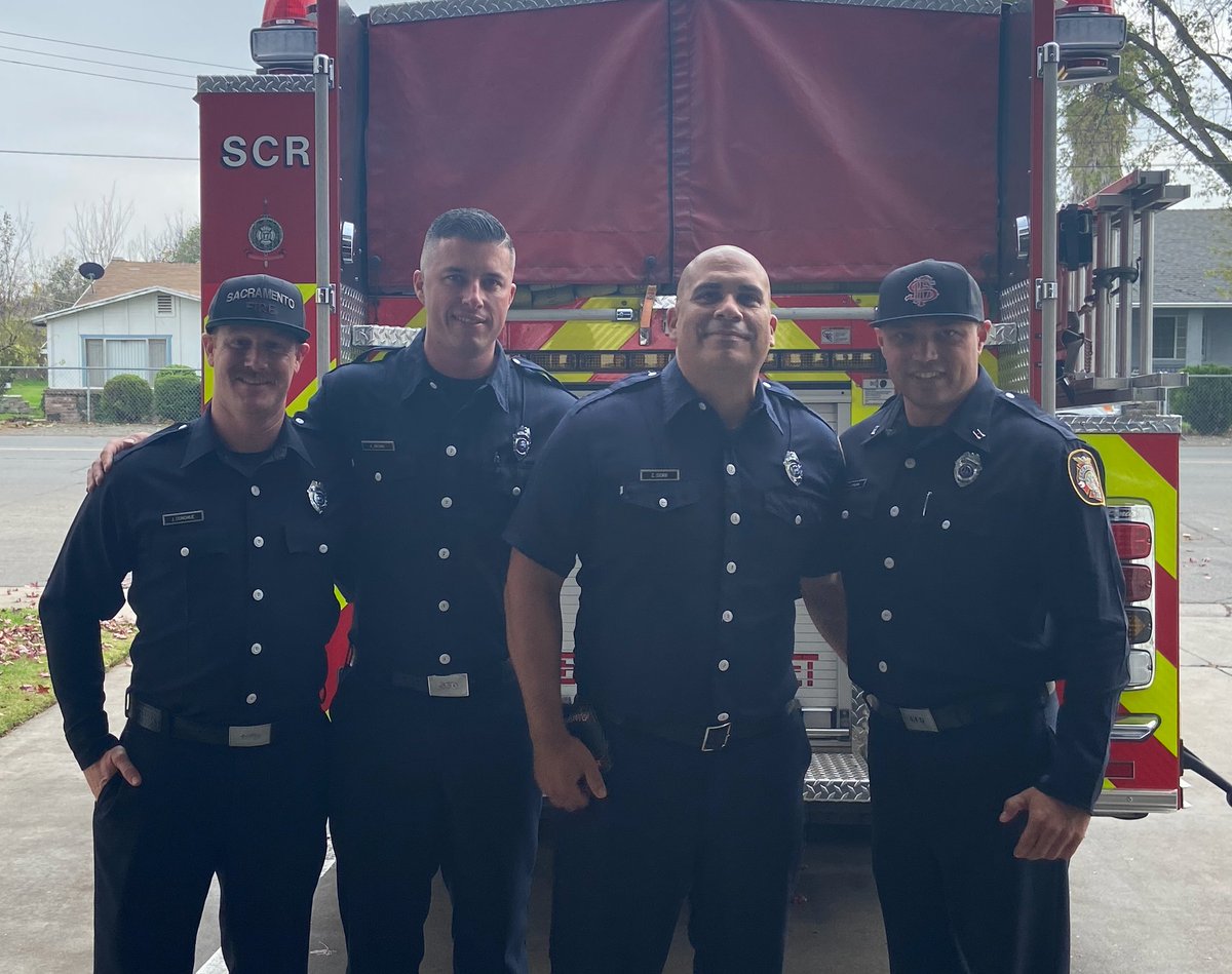 SacFirePIO's tweet photo. The Sacramento Fire Department is celebrating the promotion of Zeki Iscan to Fire Engineer. Iscan joined SFD in August of 2007. He has spent most of his time assigned to Station 17. Please join us in congratulating Zeki Iscan! https://t.co/qcFukRdKr6