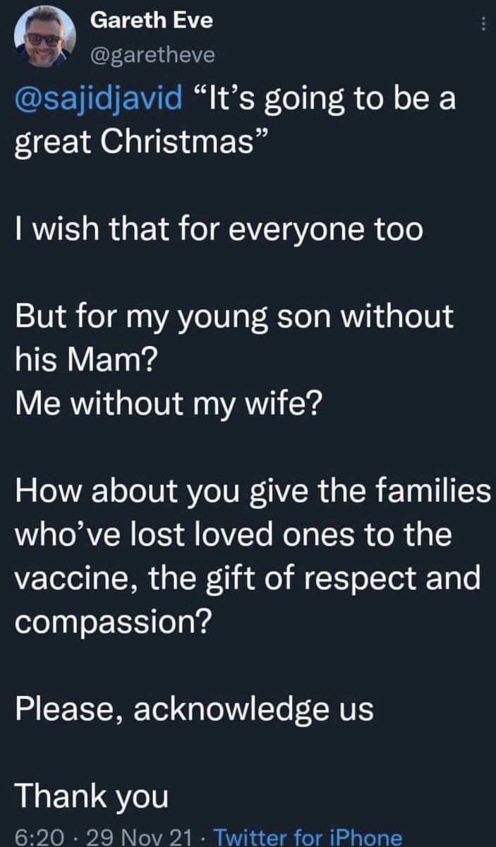TheFreds's tweet photo. ⁦@sajidjavid⁩ we all look forward to your response to this 👇 https://t.co/ED3pHTC8Ba