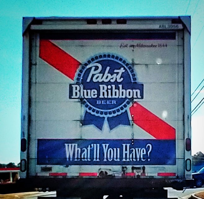 Only Atlanta folk are going to get this (I think) but next time I actually go to <a href="/TheVarsity1928/">The Varsity</a>, I kind of want to see <a href="/PabstBlueRibbon/">Pabst Blue Ribbon</a> on the menu.

But I better not hear, "What'll YOU have?"