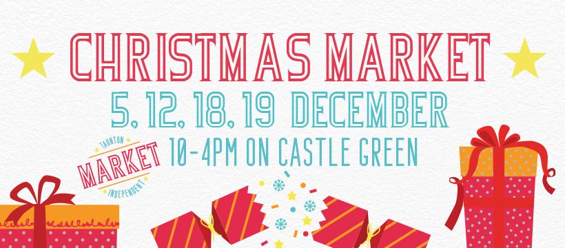 Don't forget, we're back in December for not one, but FOUR Christmas Editions of the Taunton Independent Market, so get the dates in your diaries:

➡️ Sunday 5 December
➡️ Sunday 12 December
➡️ Saturday 18 December
➡️ Sunday 19 December

#ChristmasMarket #ChristmasShopping  🎅🏼