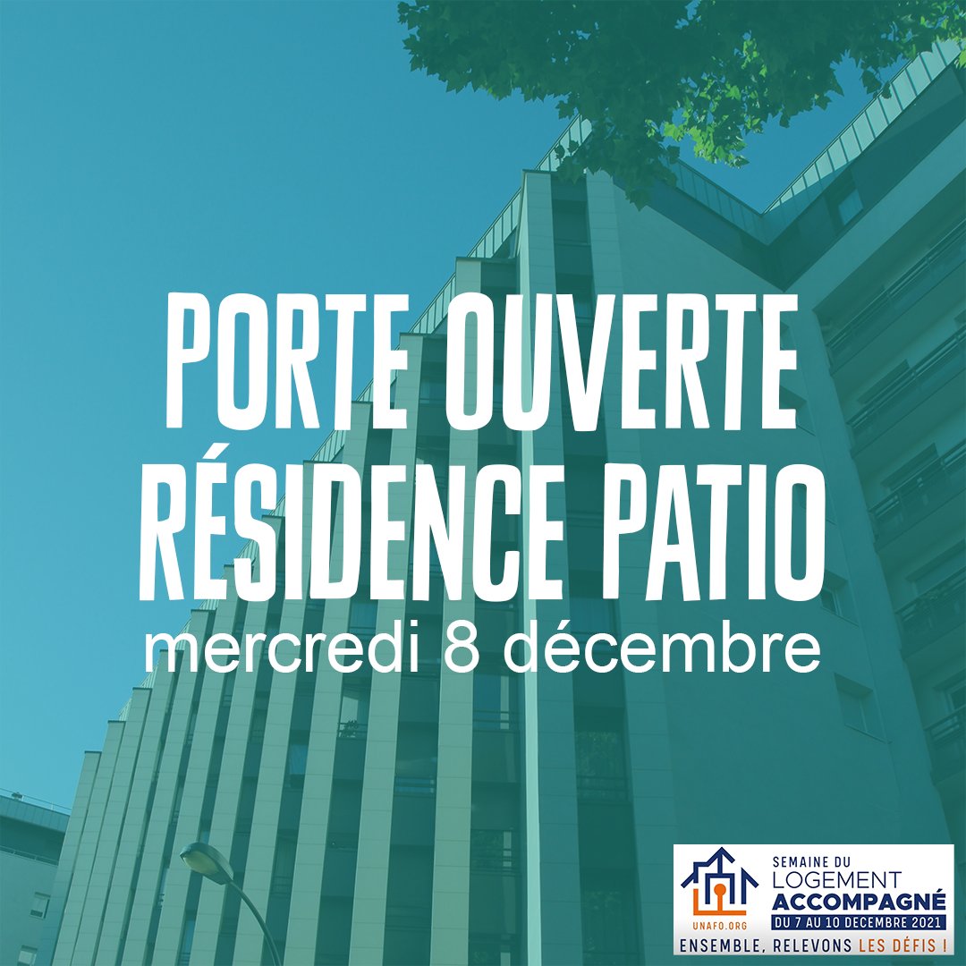 AssoParme's tweet photo. A l'occasion de la semaine du logement accompagné, notre résidence Patio vous ouvre ses portes ce mercredi 8 décembre de 14h à 17h30.
On vous attend nombreux au 41 rue de Chateau-Landon 75010 PARIS !
https://t.co/h9ZbK2U1ak

@UnafoUnion 
#unafo #semainedulogementaccompagné https://t.co/BDFu0DjuZf