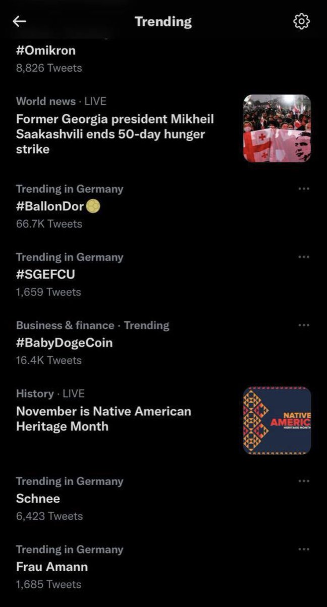 Much WOW

 #BabyDogeCoin trending in Germany !