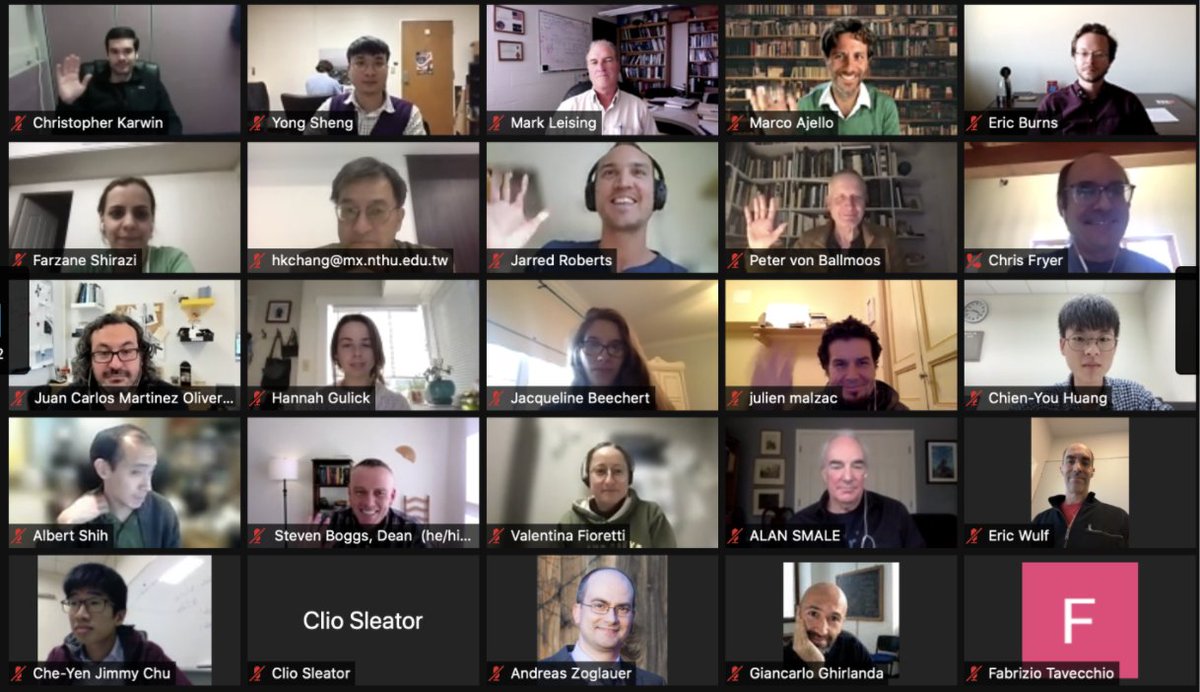 COSITelescope's tweet photo. Our first of many COSI satellite science team meetings! https://t.co/4BPEKTa7JG