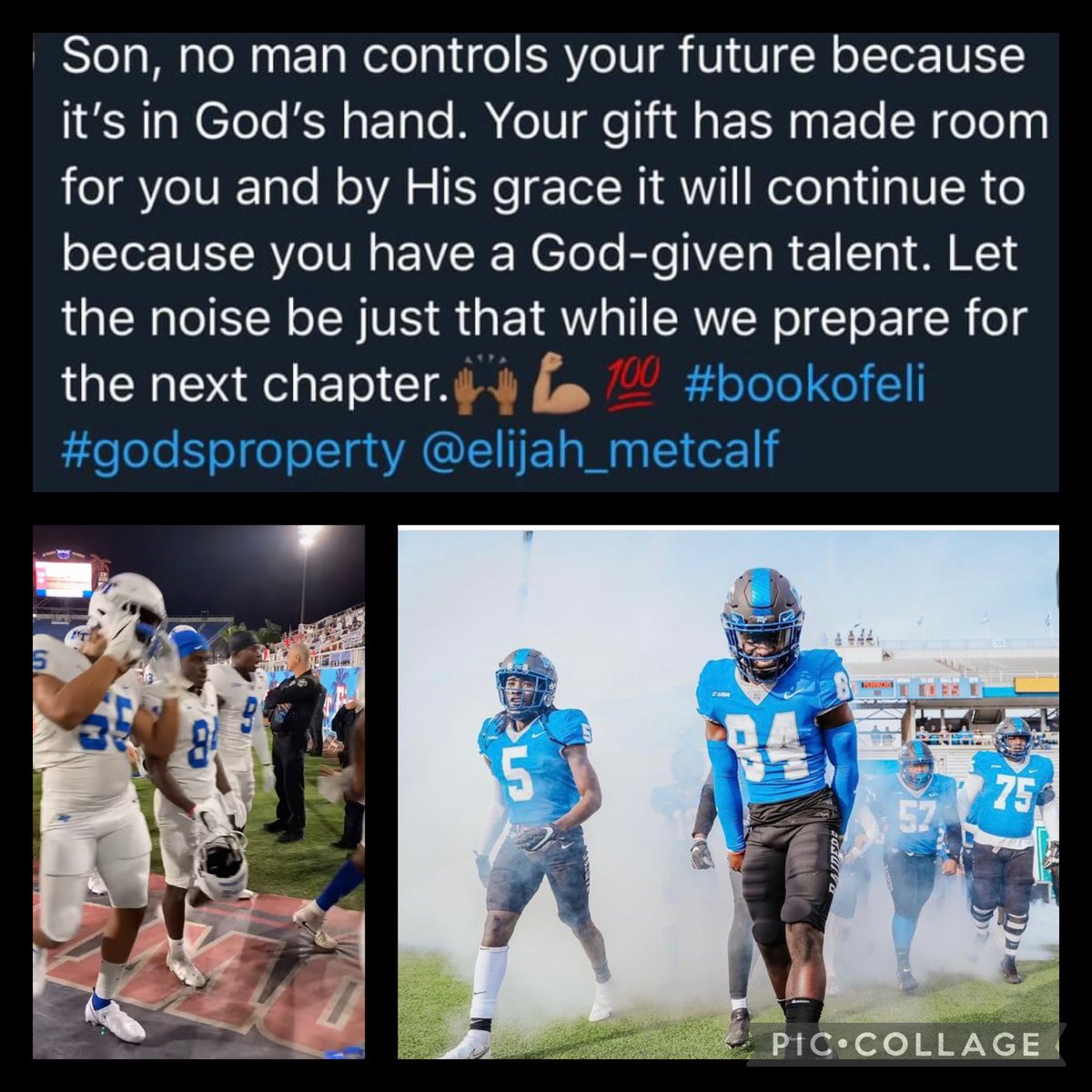 CeeMee973's tweet photo. @elijah_metcalf #eightyfour #mtsu https://t.co/XWUxkYZeiQ