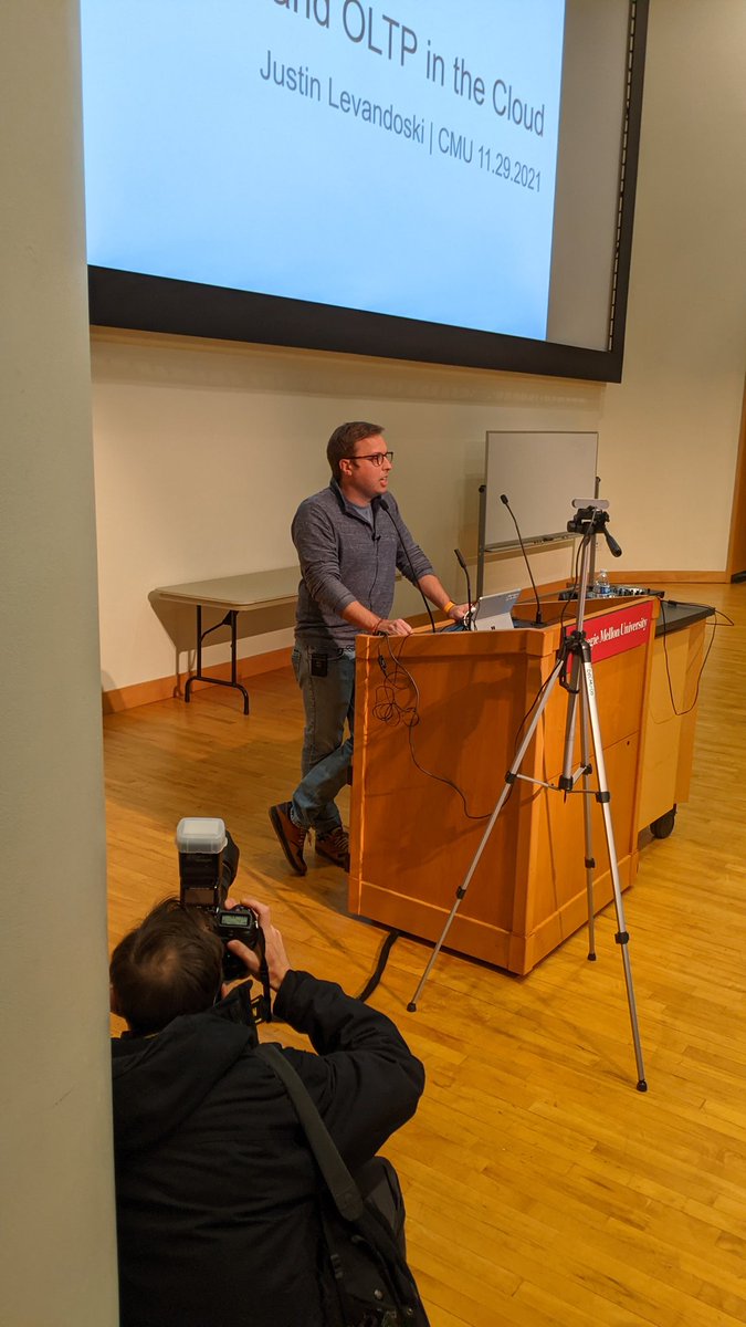 Andy Pavlo (@andypavlo.bsky.social) (@andy_pavlo) on Twitter photo Guest lecture from <a href="/jstnlvndski/">Justin Levandoski</a> today in <a href="/CMUDB/">CMU Database Group</a>'s Intro DB course. Video will be available tonight. Thanks to <a href="/googlecloud/">Google Cloud</a> BigQuery for sponsoring course with <a href="/Lin_Ma_/">Lin Ma</a> + Andrew Crotty this semester. Guest lecture from <a href="/jstnlvndski/">Justin Levandoski</a> today in <a href="/CMUDB/">CMU Database Group</a>'s Intro DB course. Video will be available tonight. Thanks to <a href="/googlecloud/">Google Cloud</a> BigQuery for sponsoring course with <a href="/Lin_Ma_/">Lin Ma</a> + Andrew Crotty this semester.