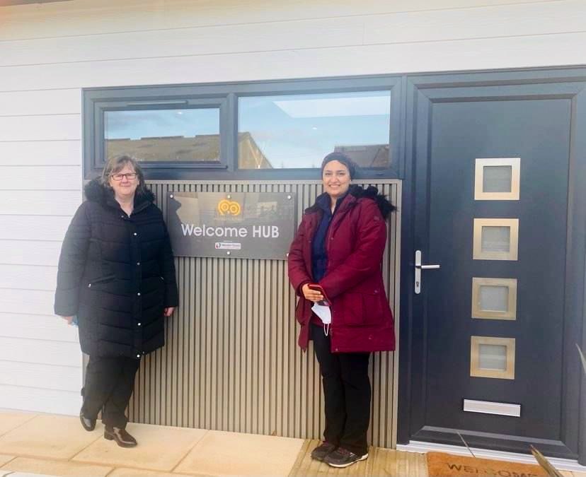 Aileen Crichton (Advanced Paediatric Nurse Practitioner) and Attica Wheeler  (Head of Midwifery/Associate Nurse Director) visited Whiteleys Retreat last week. Working with <a href="/NHSaaa/">NHS Ayrshire & Arran</a> allows us to reach as many families living in Ayrshire💛#workingtogether #familyrespite