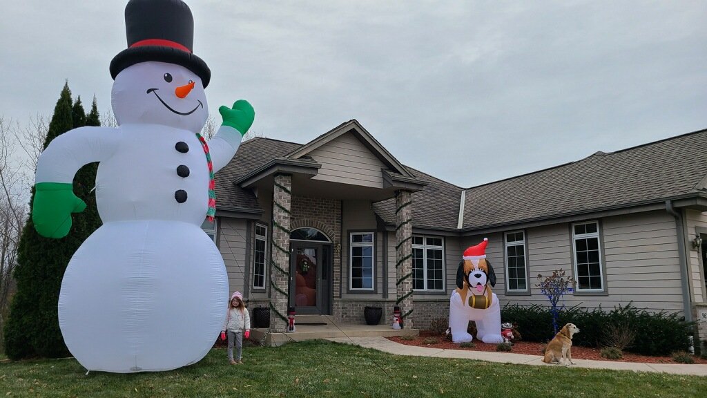 Happy Holidays from the Koch's! The bigger and brighter, the better!