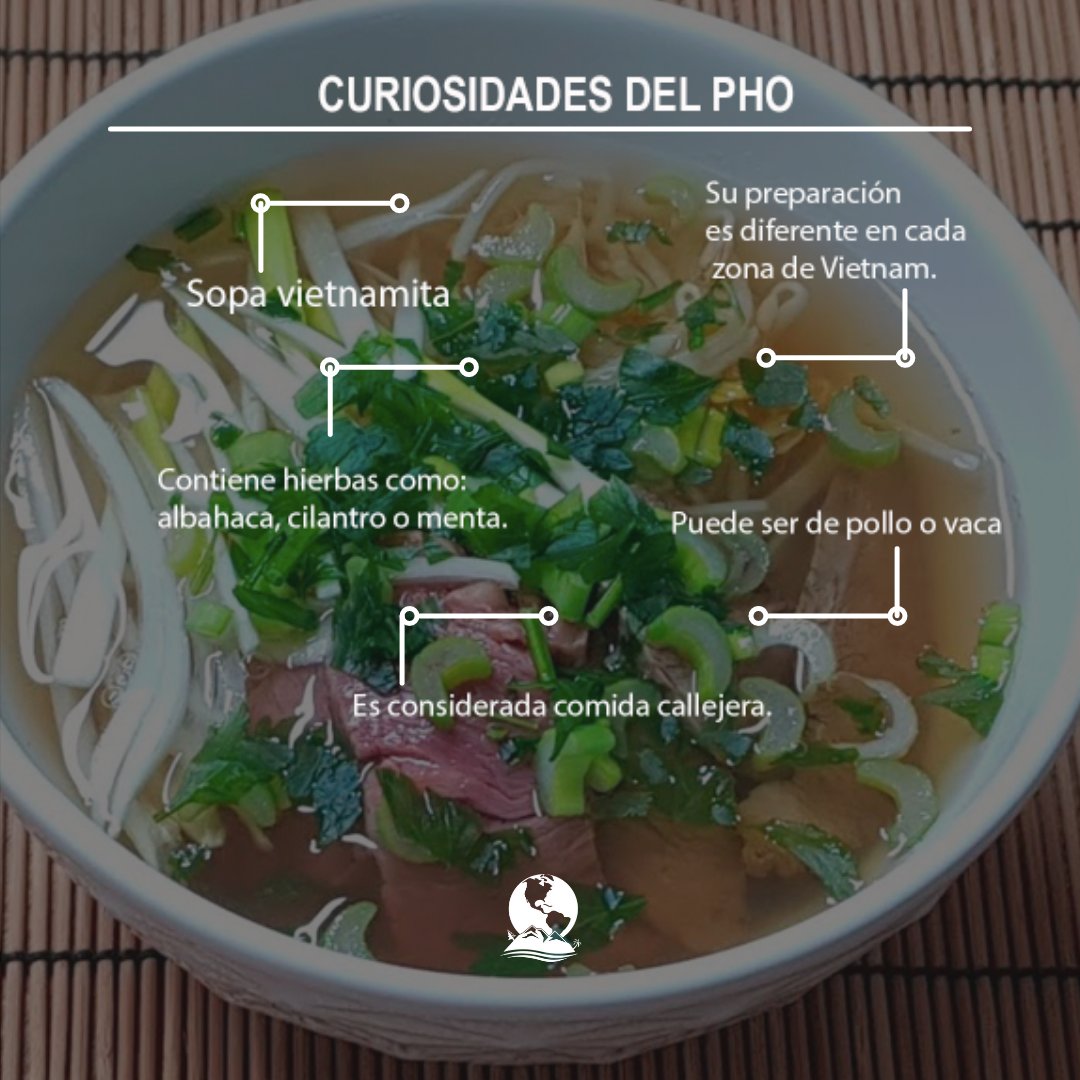 VistazoxMundo's tweet photo. ¿Ya conoces este platillo? Se trata del Pho, la sopa más famosa de Vietnam.🤗🫕🍱

Visita nuestras redes sociales y página web:📱

https://t.co/FhlczaHpnI.

#turismomexico  #SECTUR #Turismo #turismoaguascalientes #turismocolima #vistimexico #secturjalisco #Secturmx  #travel https://t.co/iT7DM2XWm6