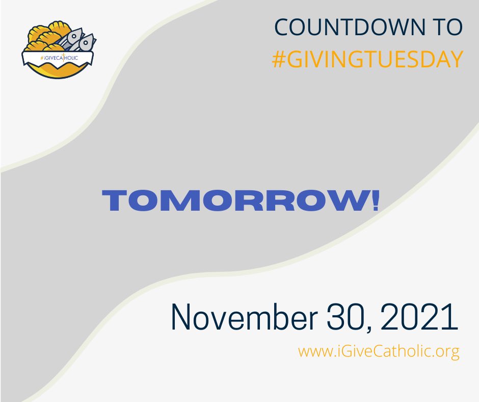 Join us for #iGiveCatholic tomorrow!

charleston.igivecatholic.org/organizations/…