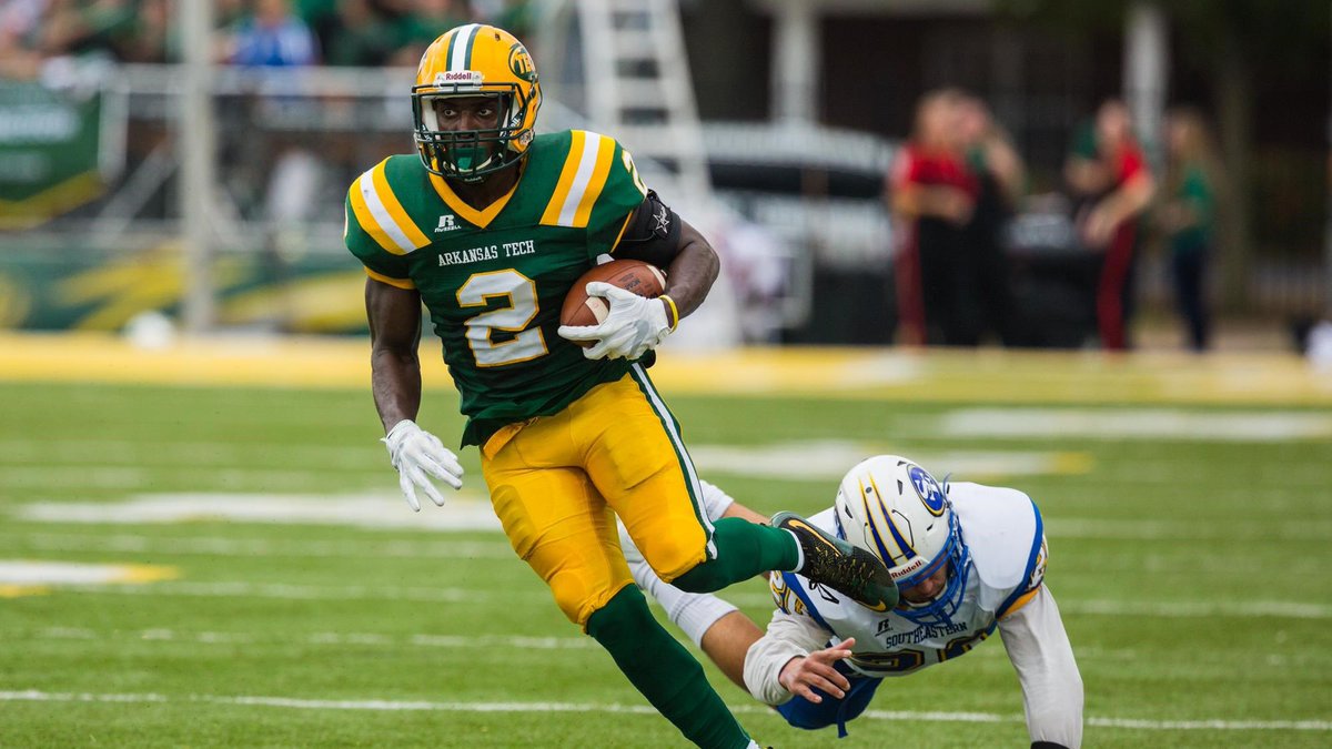 I am proud to say I have received my first football offer from Arkansas Tech university @ATUFOOTBALL | <a href="/csimmons64/">Chad Simmons</a> <a href="/JimHJolley/">Jim Jolley</a> @CoachJayATU