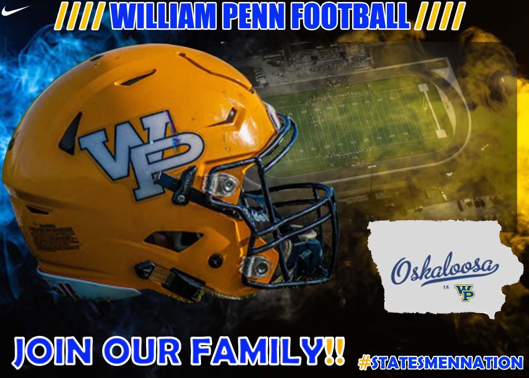 ParrisKyler's tweet photo. After a great conversation with @CoachSorrow19 I’m excited to announce I have received a scholarship offer to play football at @WPU_Football 🔵🟡  #WPTough22 #STATESMENNATION @FB_Recruting_WV @valley_fb @Drew_Akins @harvey_taylor09 @B_Braun50 @ashby_brandon @CSmithScout https://t.co/SSbCBtIXv0