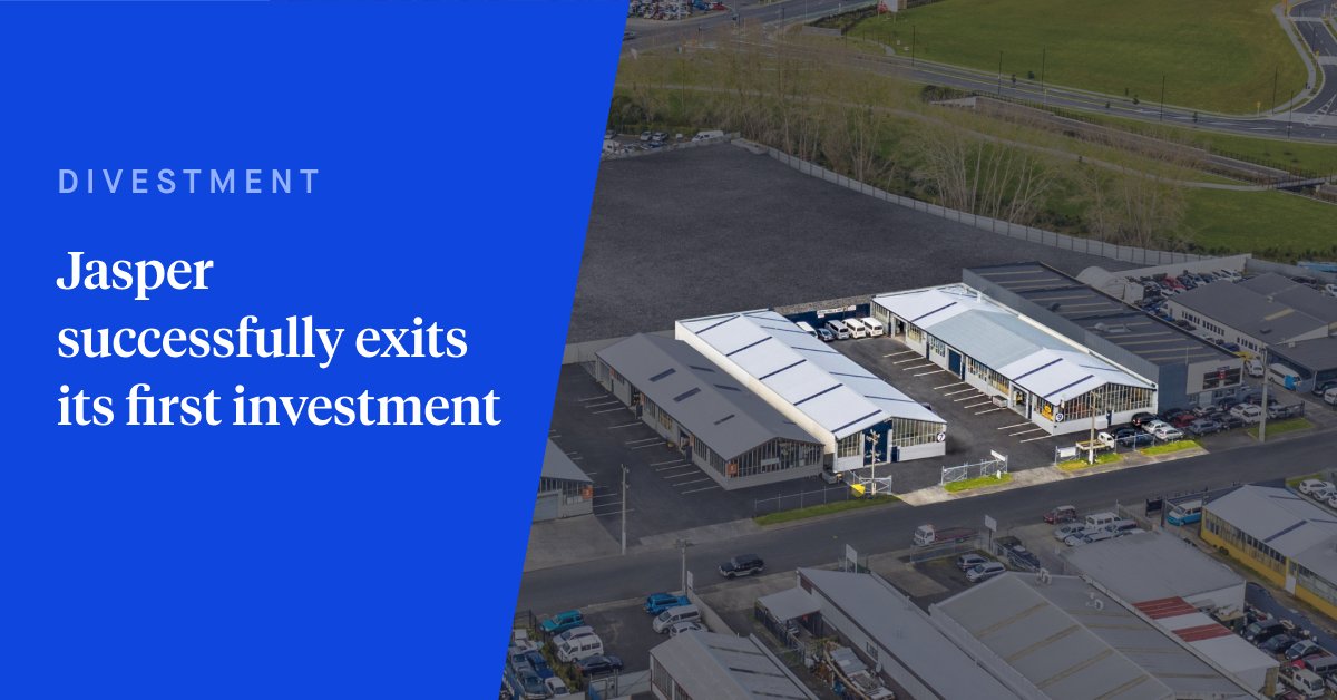 Jasper is pleased to announce that it has successfully exited its first investment, Holmes Rd Industrial, returning capital to investors while delivering an IRR of 20.3%. Read the full press release via bit.ly/2ZBws4J