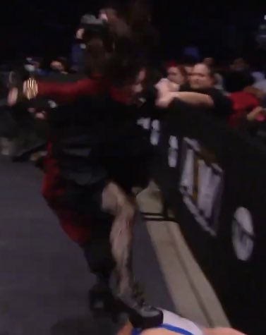 Mei_gtmv's tweet photo. Cute evil, goblin? Everybody SHUT UP. 
#AEWDarkElevation https://t.co/gjBwORn5bM